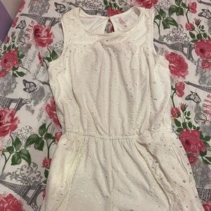 White romper